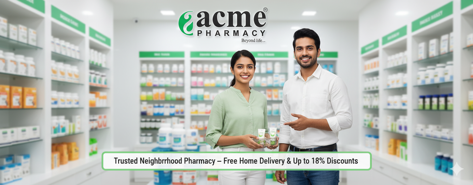 Ahmedabad's Most Trusted Phramacy "Acme Pharmacy"